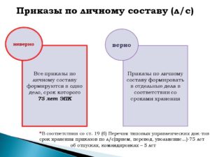Как разделить приказы о приеме срочников и основных