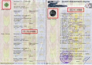 Проверить авто по номеру птс