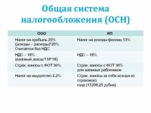 Как правильно посчитать прибыль ип на осно