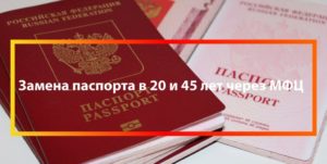Как поменять паспорт через мои документы