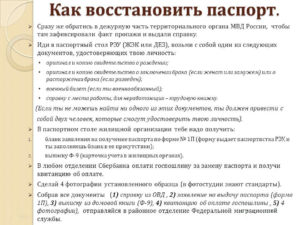 Что делать при потере всех документов