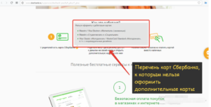 Как сделать дополнительную карту сбербанка