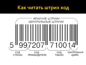 Как узнать что за товар по номеру штрих кода