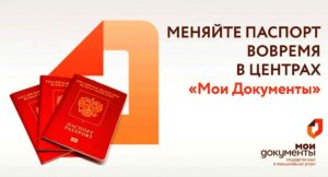 Как поменять паспорт через мои документы