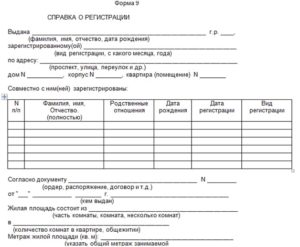 Где получить архивную справку формы 9 в спб