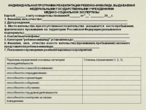 Как получить ипр инвалиду
