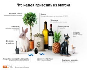 Что нельзя ввозить в турцию