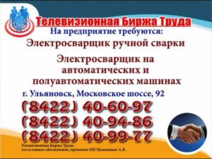 Биржа труда ульяновск обучение
