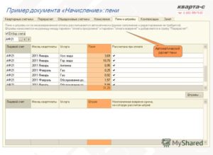 Как рассчитываются пени за квартплату