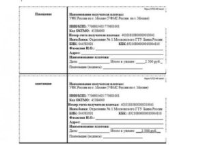 Бланк на оплату госпошлины паспорт рф в 14 лет