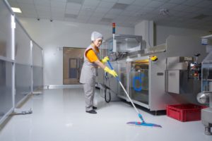 Рабочее место мойщика тары