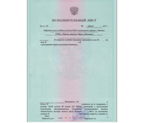 Когда получать исполнительный лист по гражданскому делу