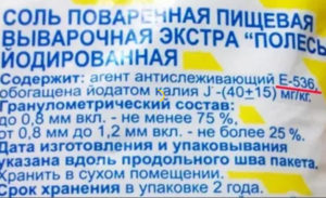 Е 536 что за добавка