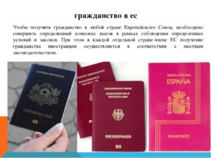 Гражданство ес для россиян какой страны проще получить